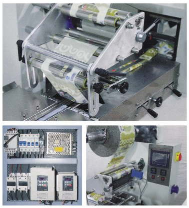 KD-450型上走紙枕式包裝機機械細節(jié)